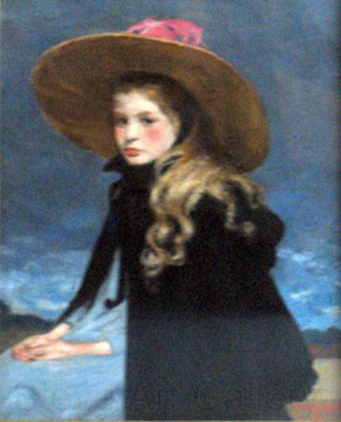 Henri Evenepoel Henriette with the large hat Spain oil painting art